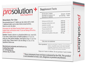 prosolution plus results